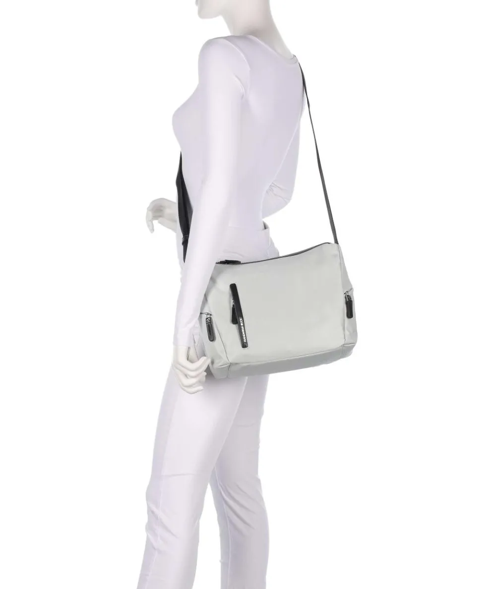 Hunter Crossbody bag nylon light grey