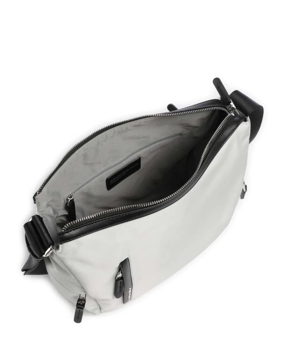Hunter Crossbody bag nylon light grey