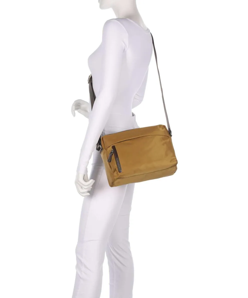 Hunter Crossbody bag nylon ochre