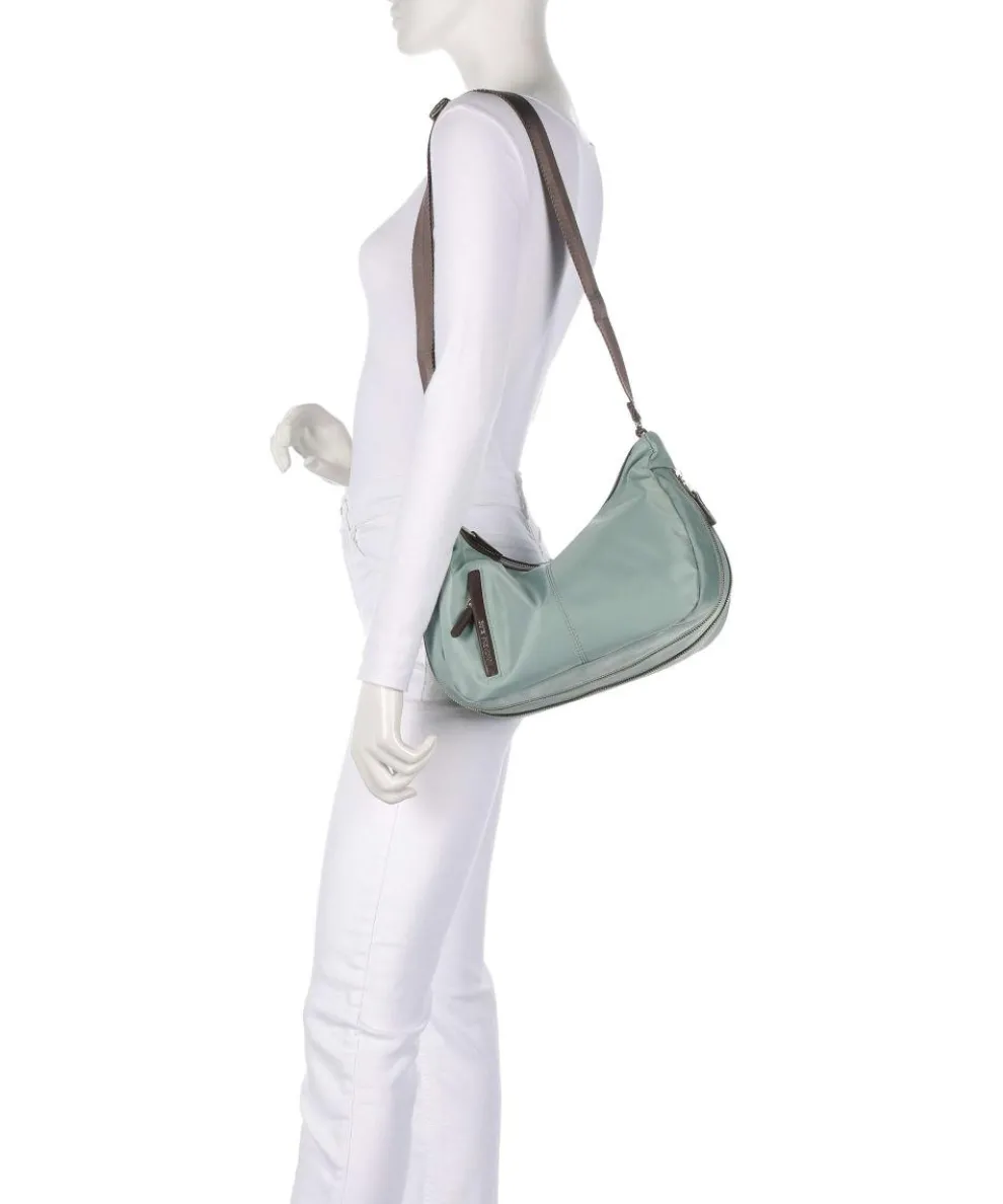 Hunter Hobo bag nylon green-blue