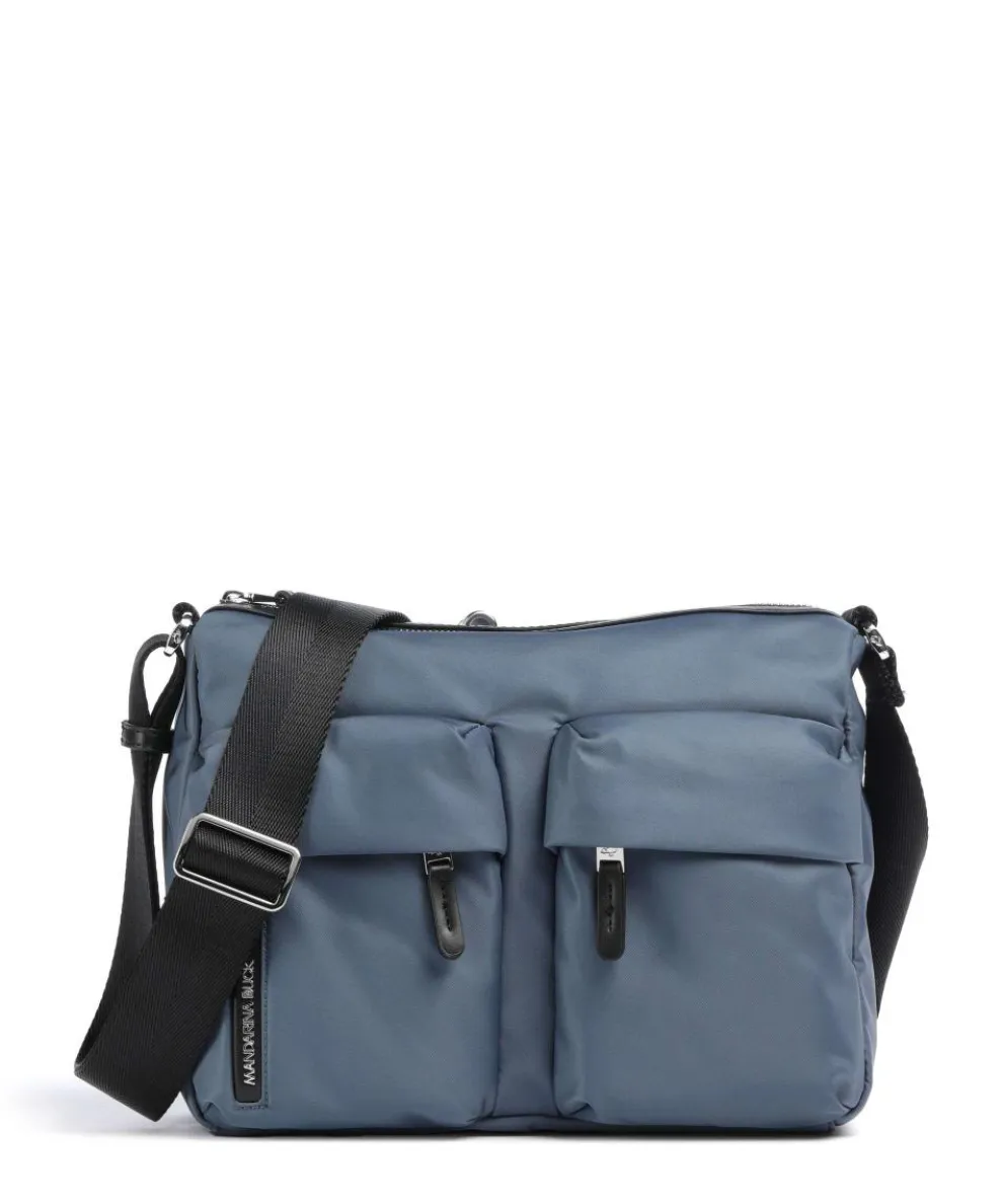 Hunter Shoulder bag nylon blue-grey