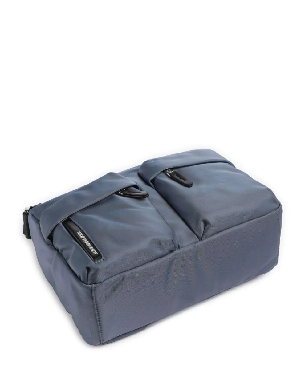 Hunter Shoulder bag nylon blue-grey