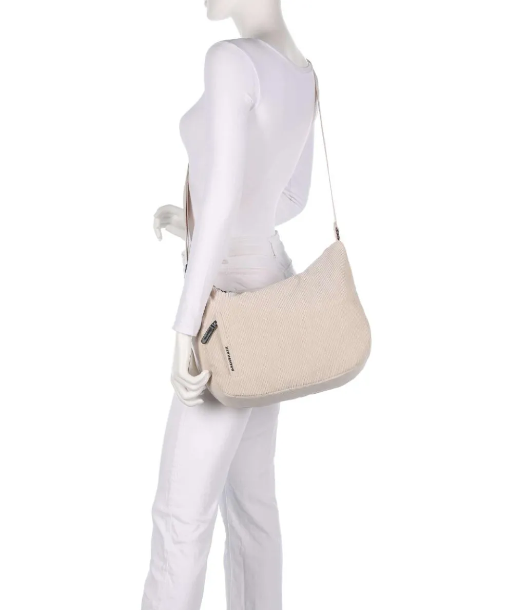 Hunter Velvet Shoulder bag polyester cream