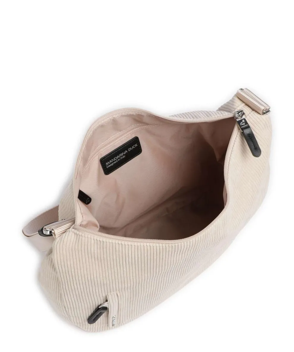 Hunter Velvet Shoulder bag polyester cream