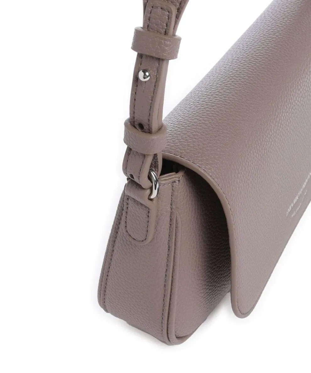 Lilly Crossbody bag imitation leather taupe
