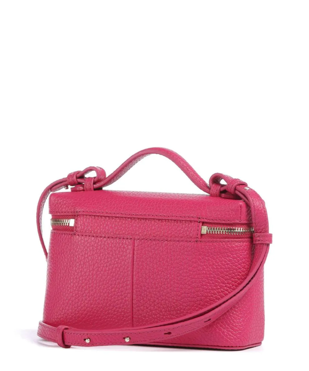 Zelda XS Crossbody bag grained cow leather pink