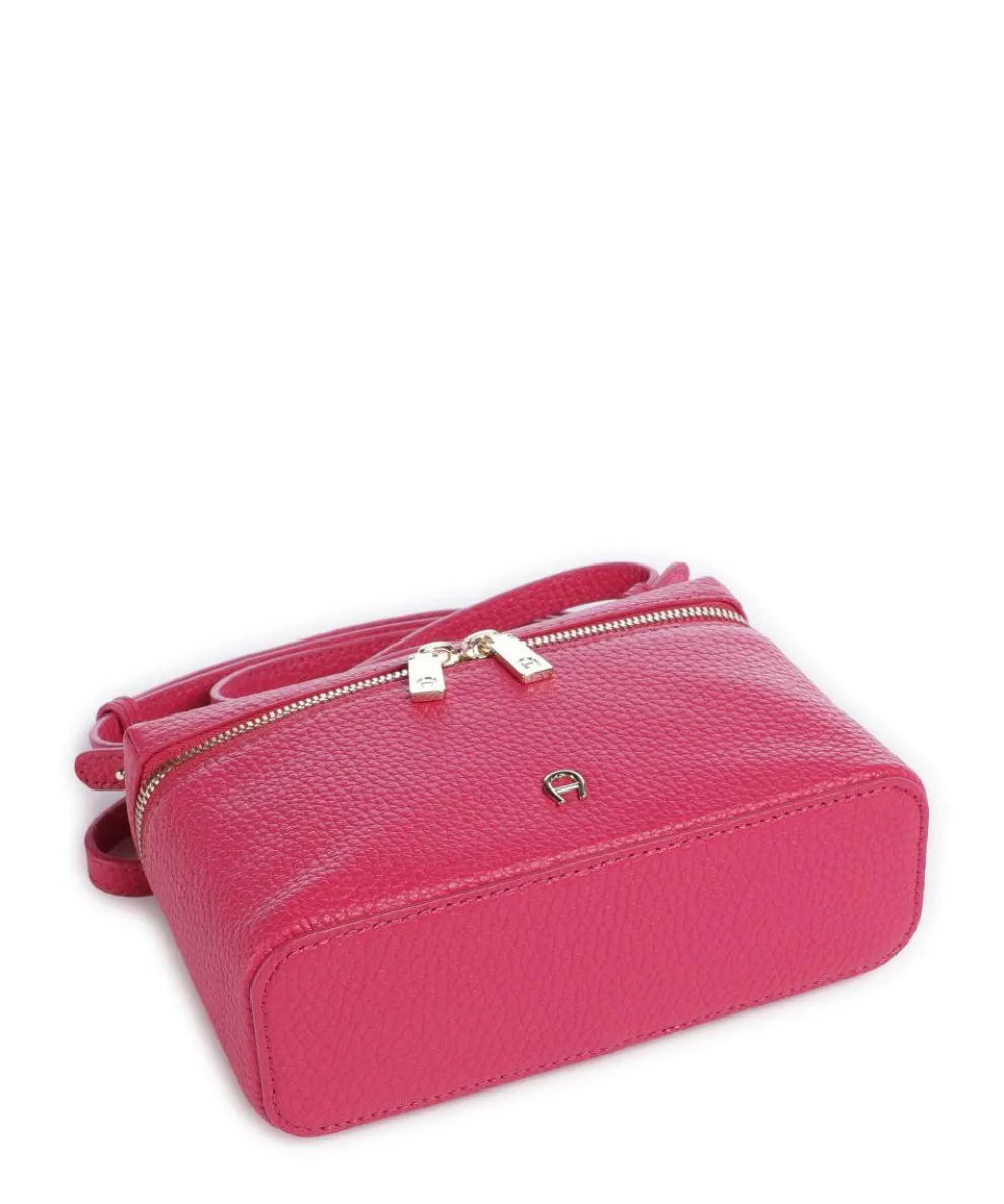 Zelda XS Crossbody bag grained cow leather pink