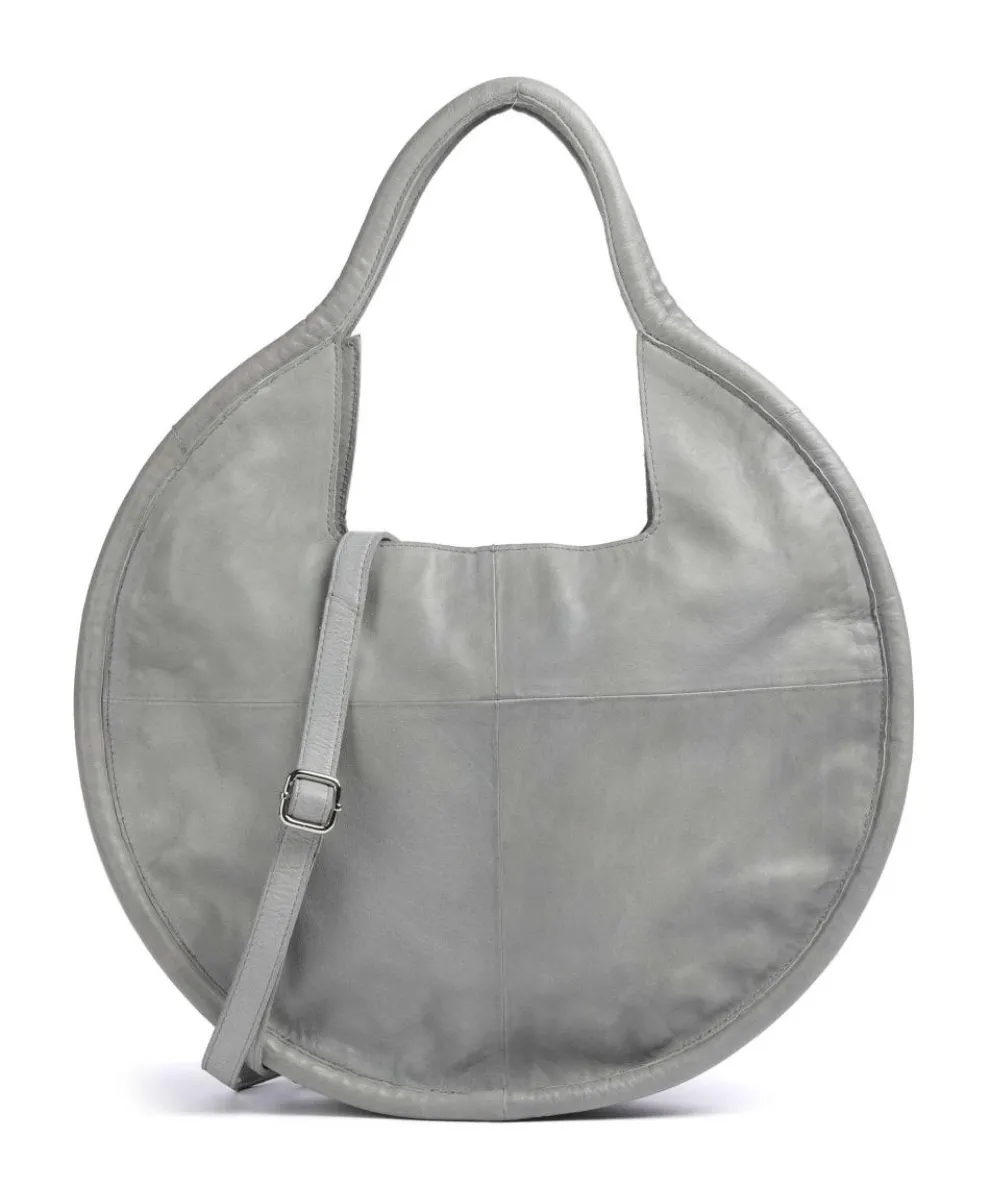 Salvatorianerplatz 5 Tote bag grained cow leather grey