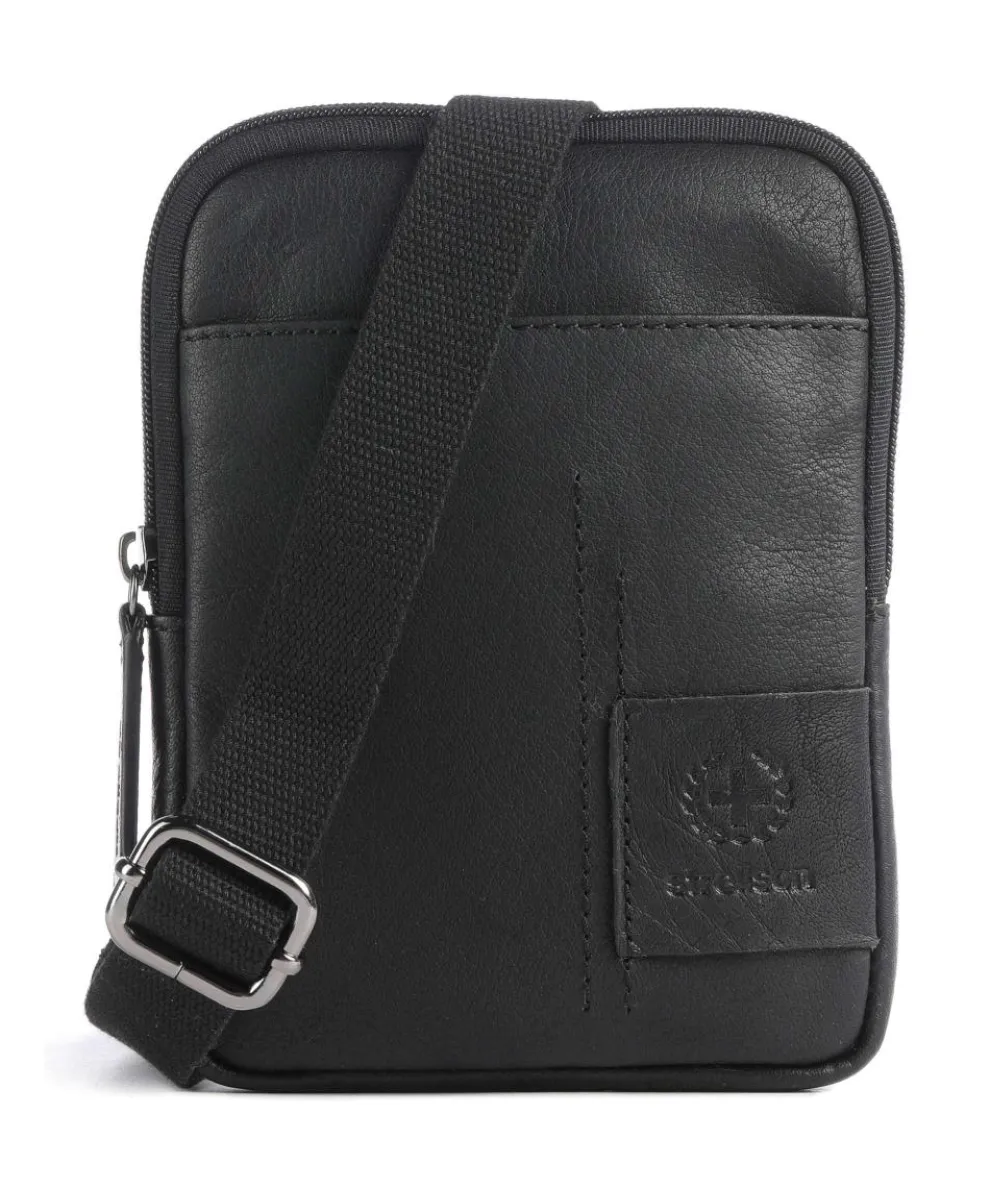 Hyde Crossbody bag leather black