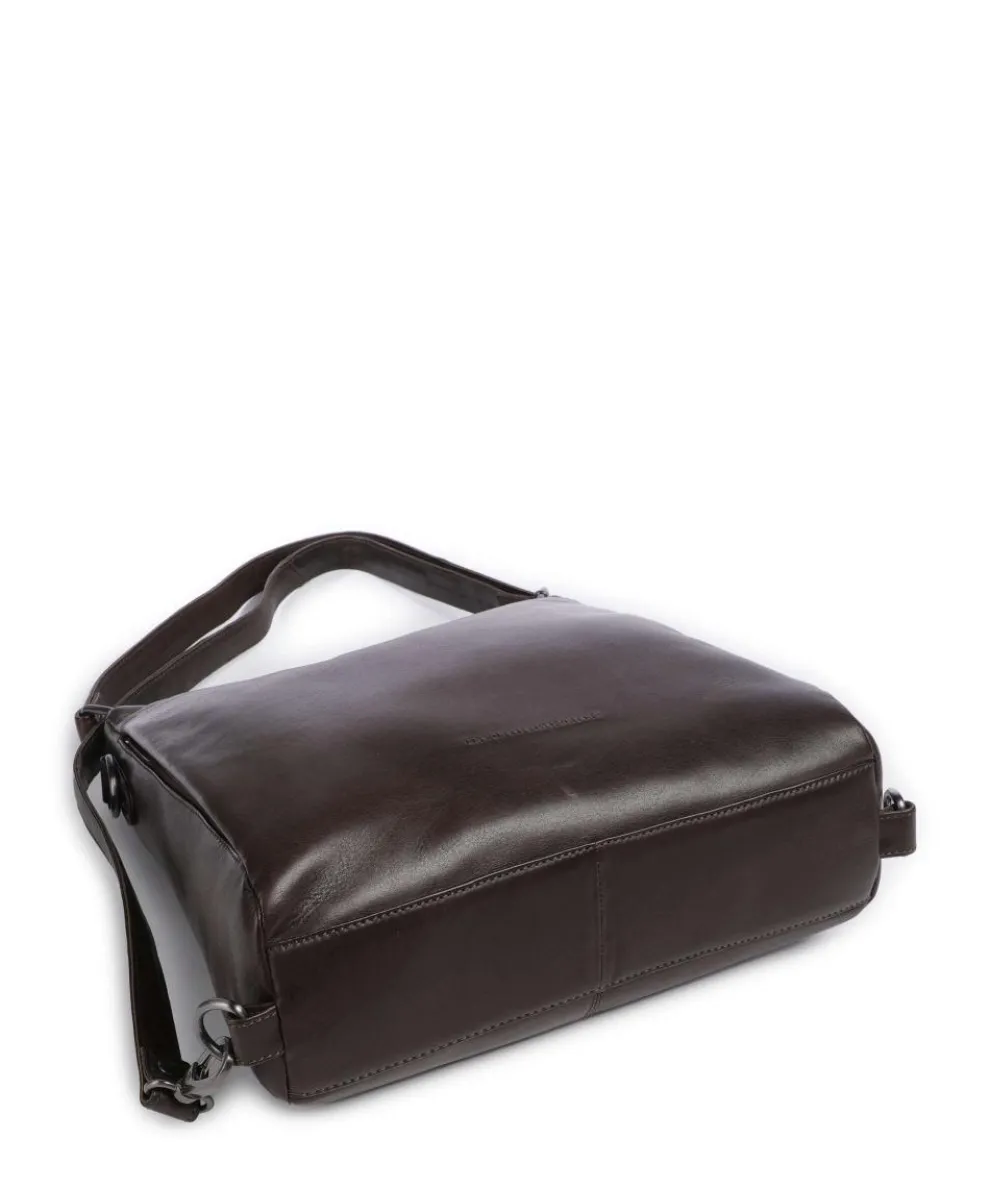 Novum Letizia Backpack bag leather dark brown