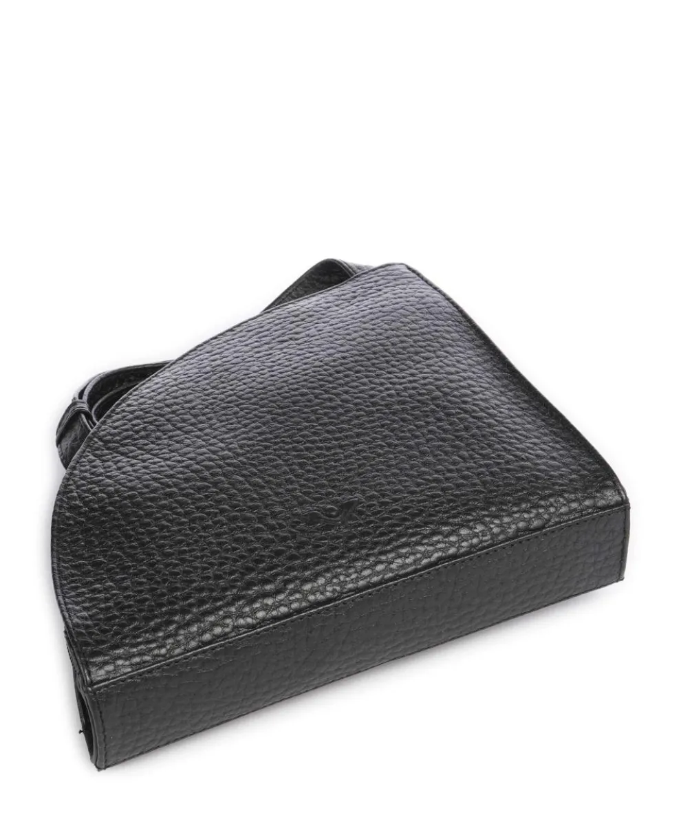 Hirsch Britney Crossbody bag grained leather black