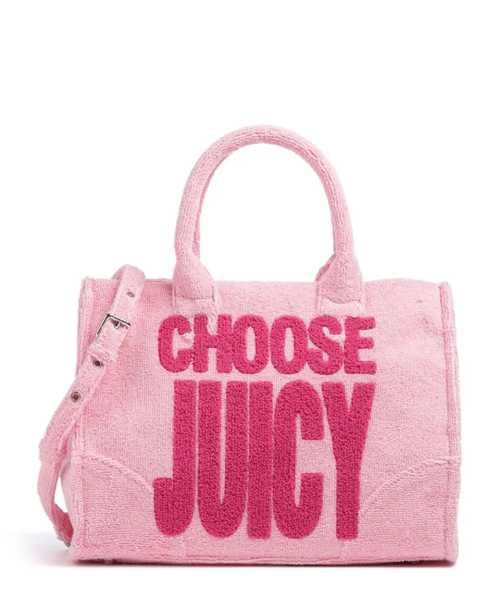 Iris Toweling M Handbag polyester, cotton rose