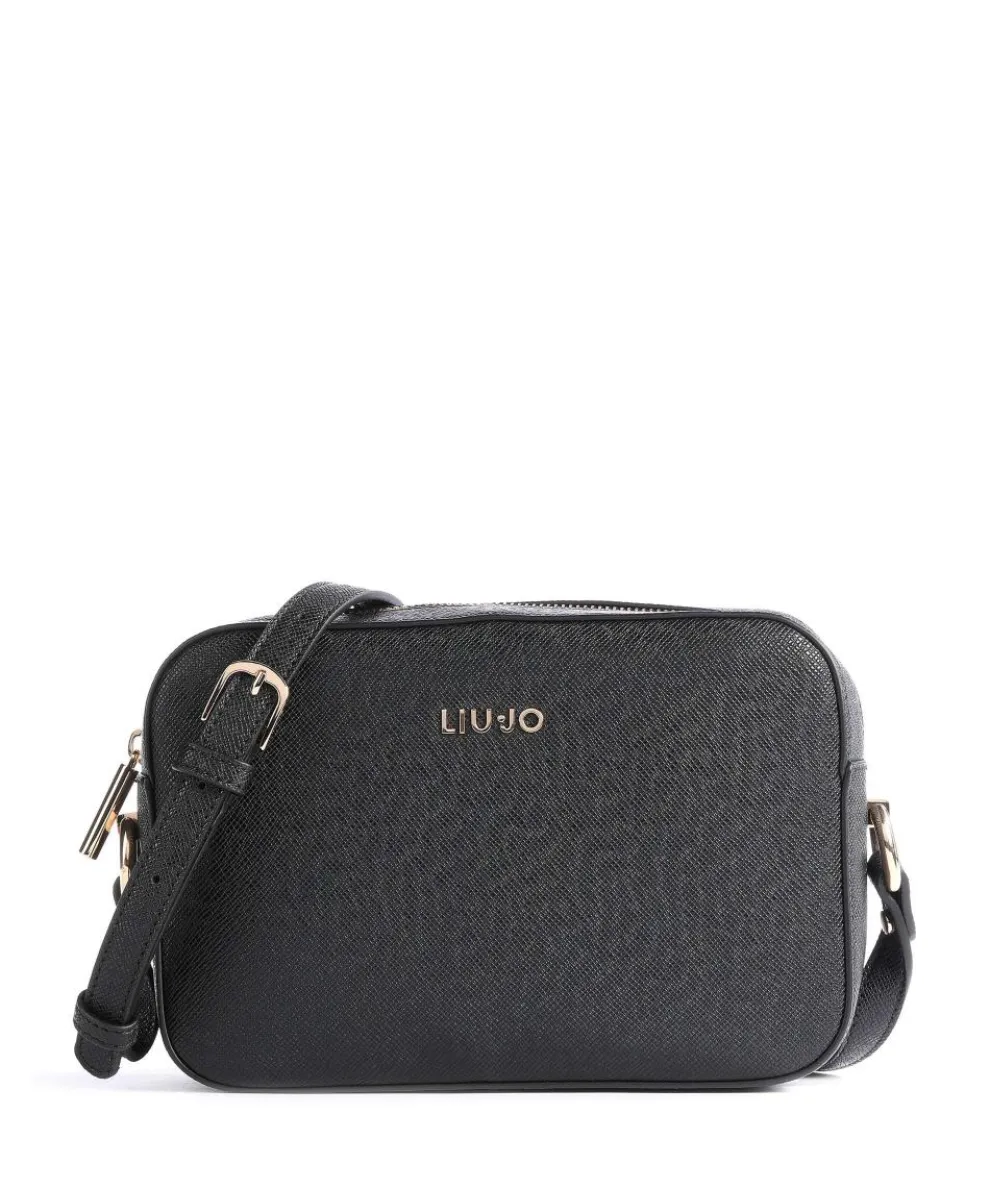Manhattan Crossbody bag imitation leather black