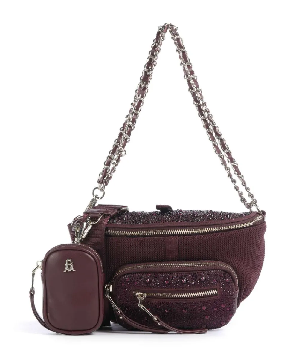 BMAXIMA Crossbody bag polyurethane, polyester berry