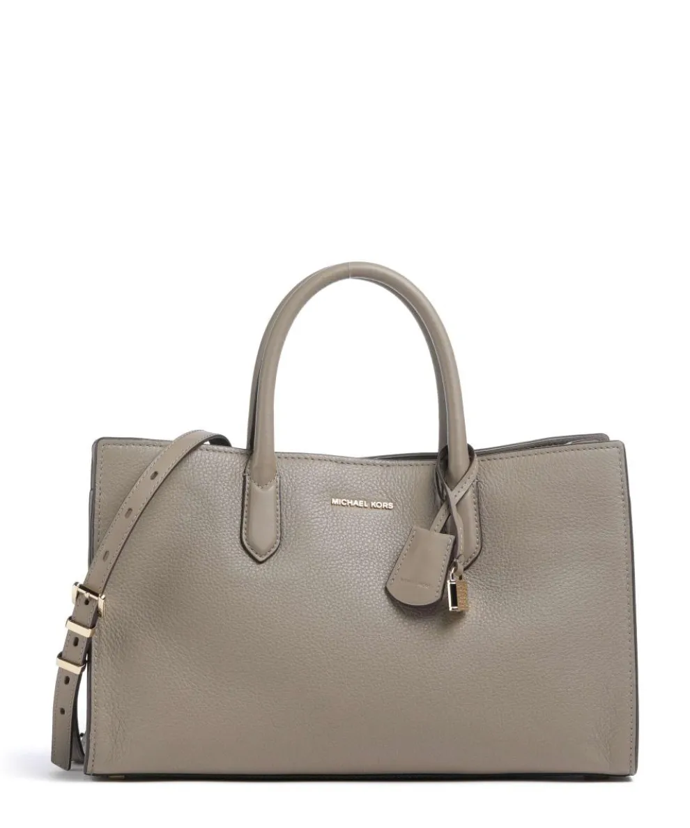 Scarlett Medium Handbag grained cow leather taupe