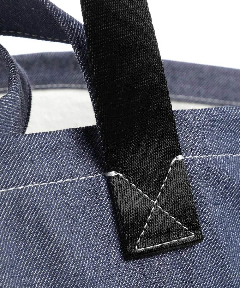 See By Bye Tote bag cotton jeans