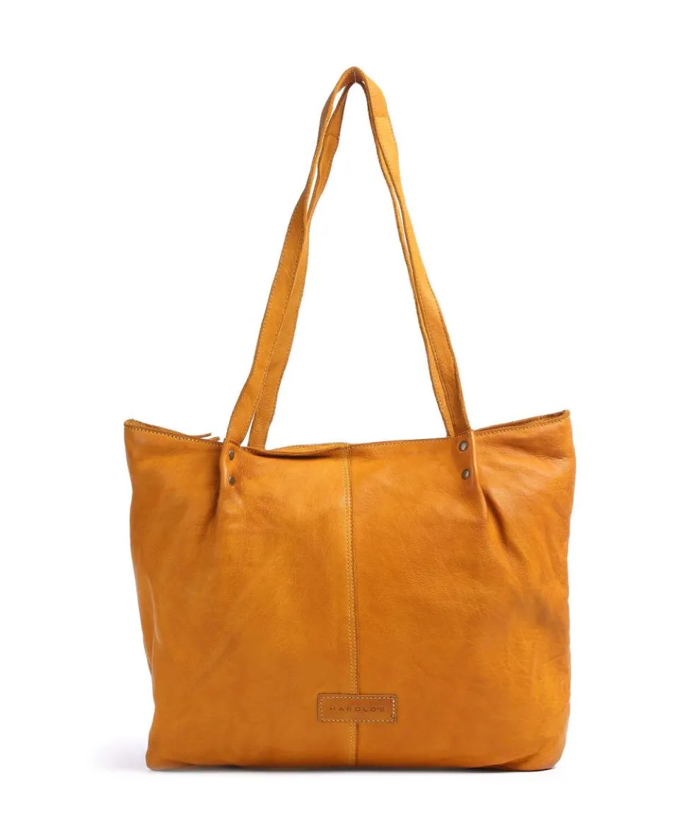 Submarine Tote bag soft cow leather mustard yellow