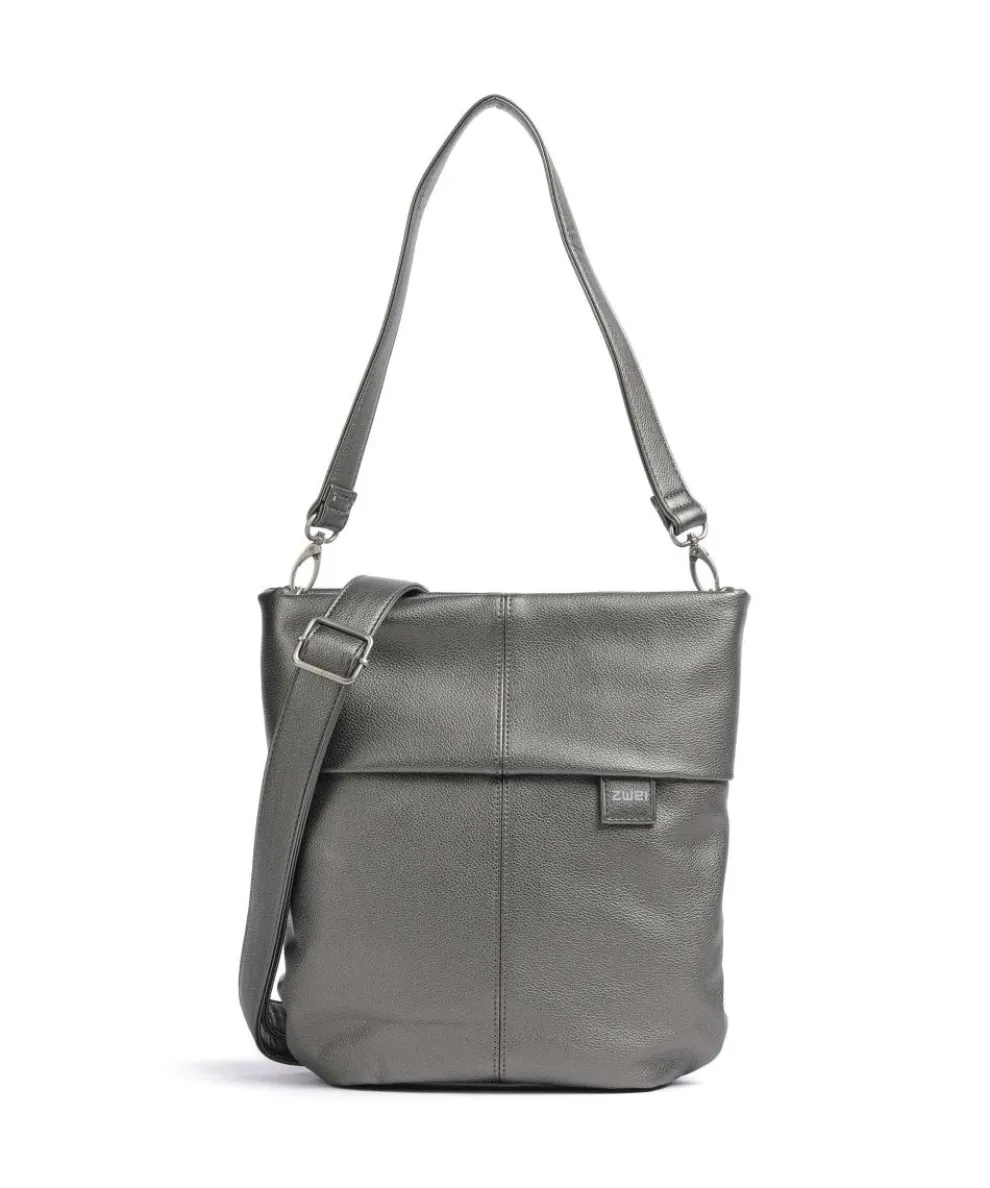 Mademoiselle.M M90 Hobo bag imitation leather silver