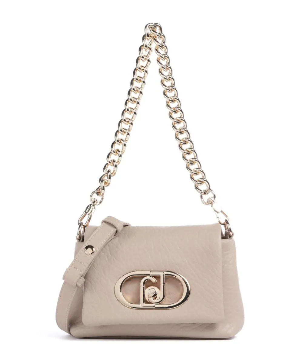 Icon S Shoulder bag imitation leather beige