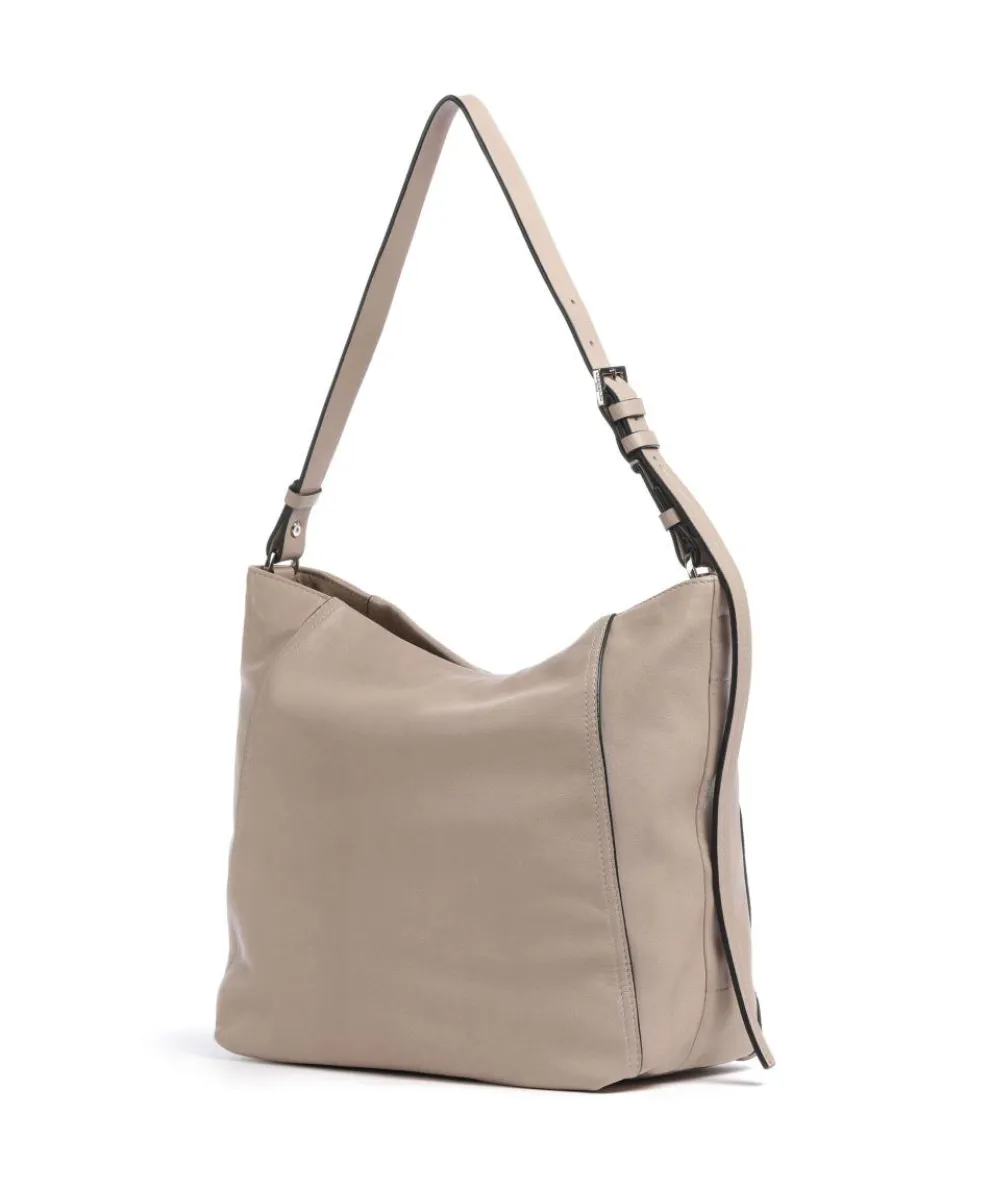 Chudy Sheep Natural M Hobo bag sheepskin leather beige