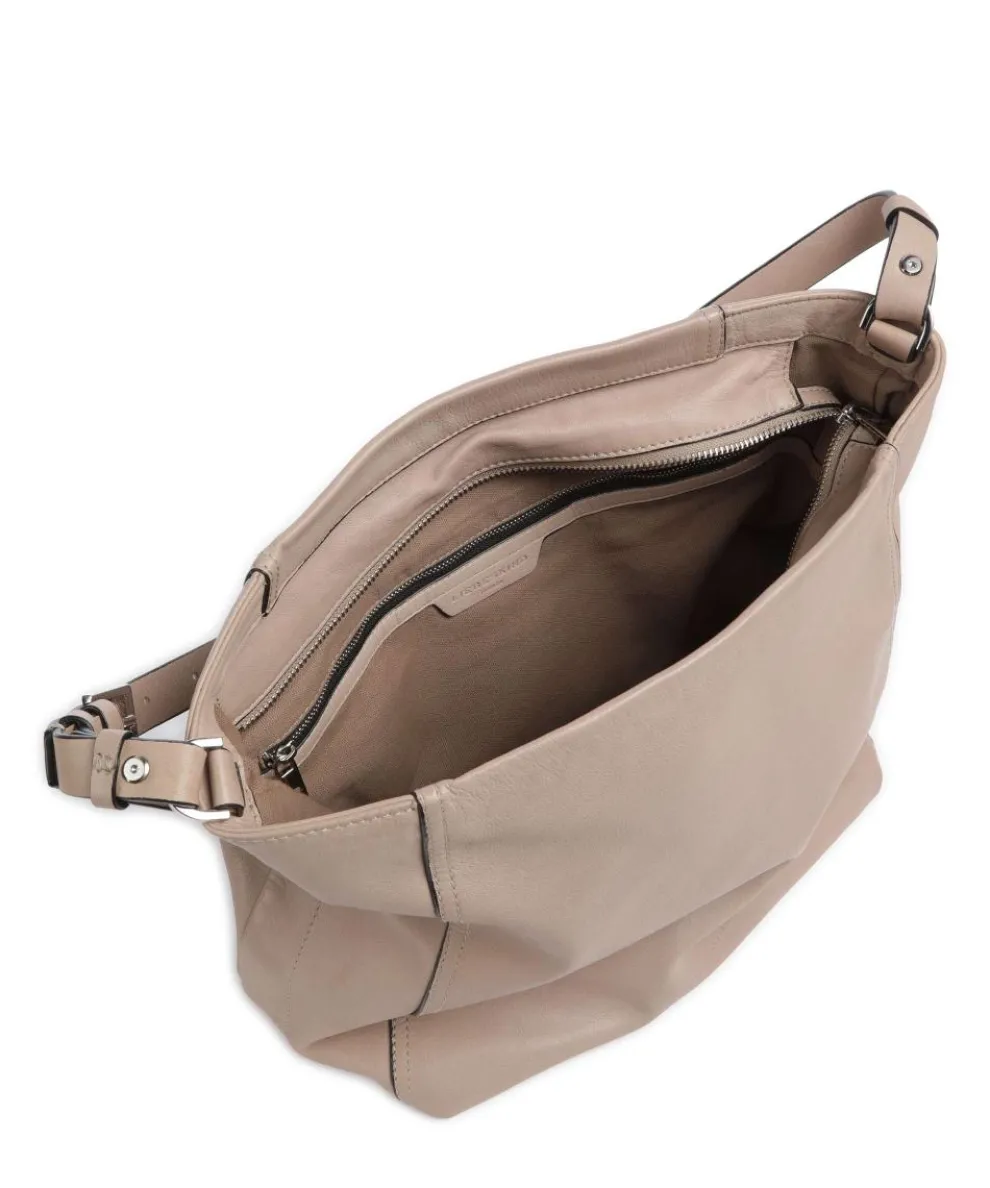 Chudy Sheep Natural M Hobo bag sheepskin leather beige