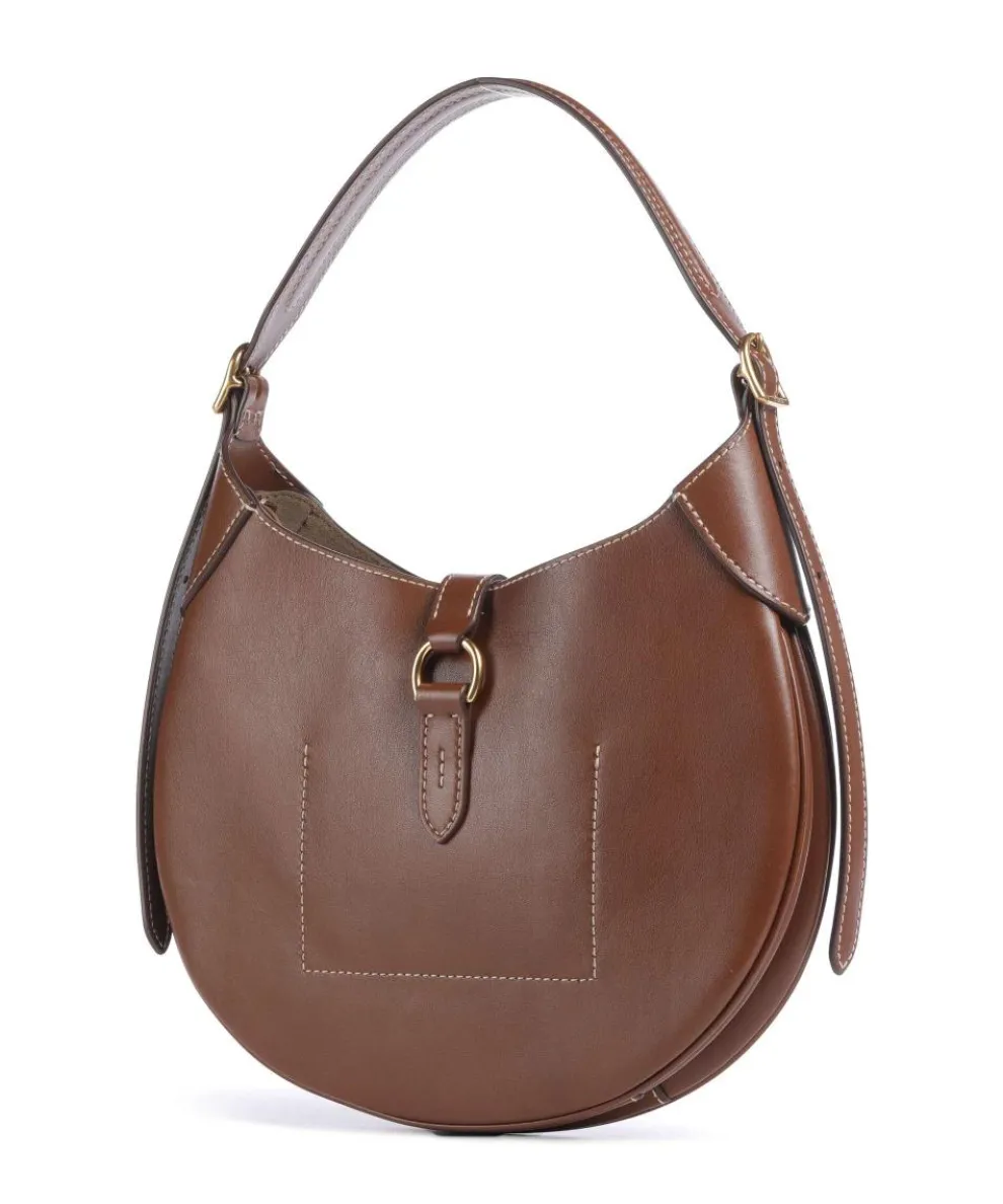 ID Collection Small Shoulder bag fine grain cow leather brown