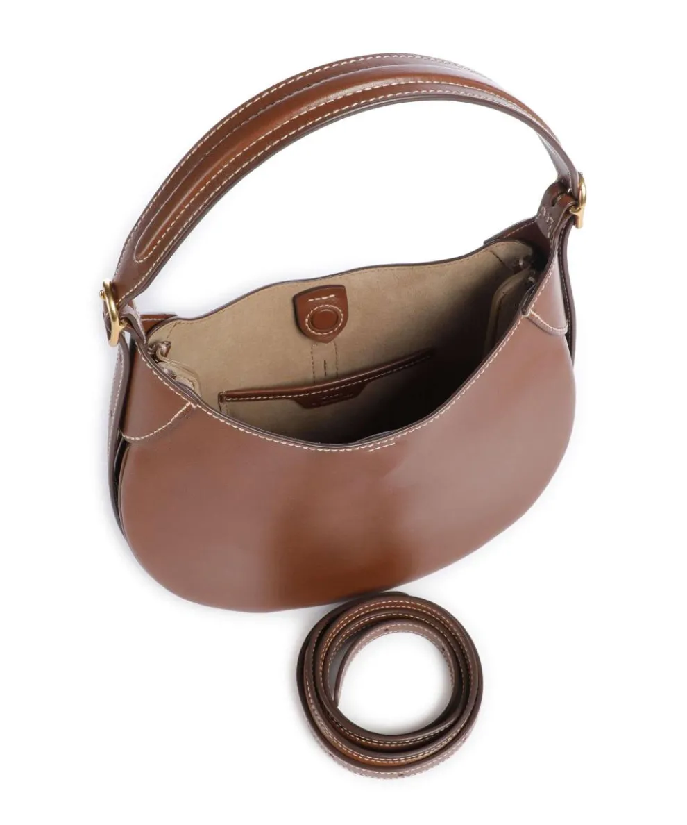 ID Collection Small Shoulder bag fine grain cow leather brown
