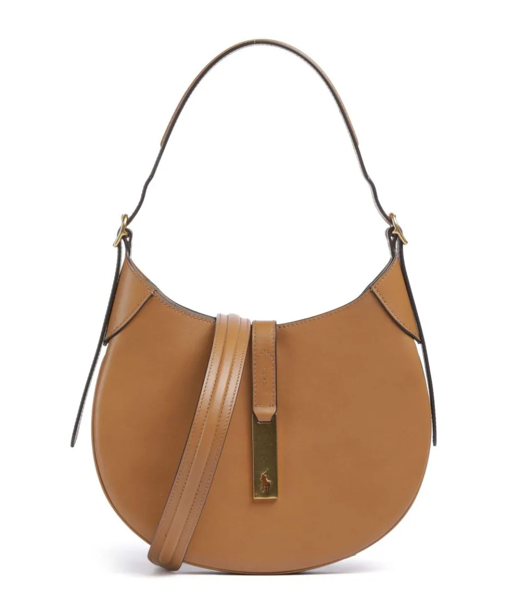 ID Collection Small Shoulder bag fine grain cow leather light brown