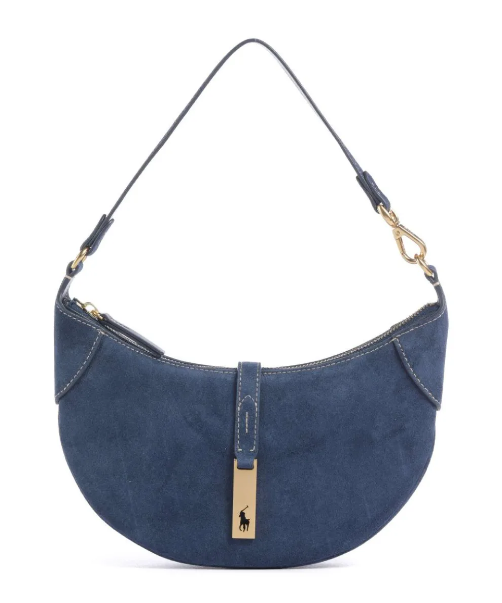 ID Collection Small Shoulder bag brushed cow leather dark blue