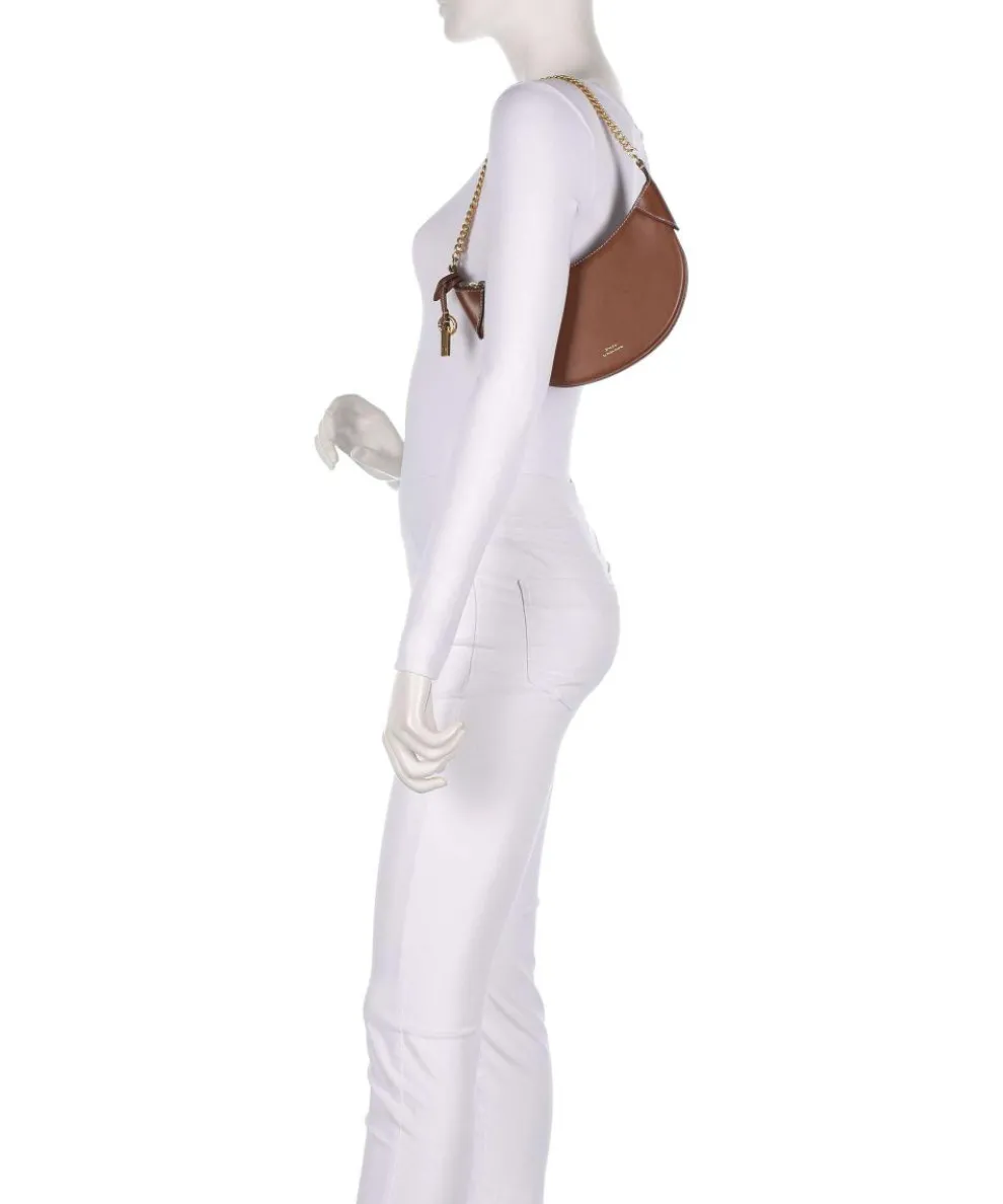 ID Collection Small Shoulder bag fine grain cow leather brown