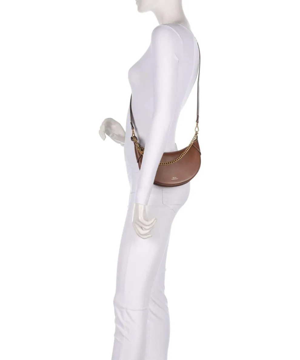 ID Collection Small Shoulder bag fine grain cow leather brown