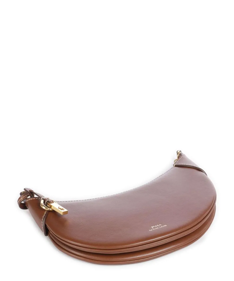 ID Collection Small Shoulder bag fine grain cow leather brown