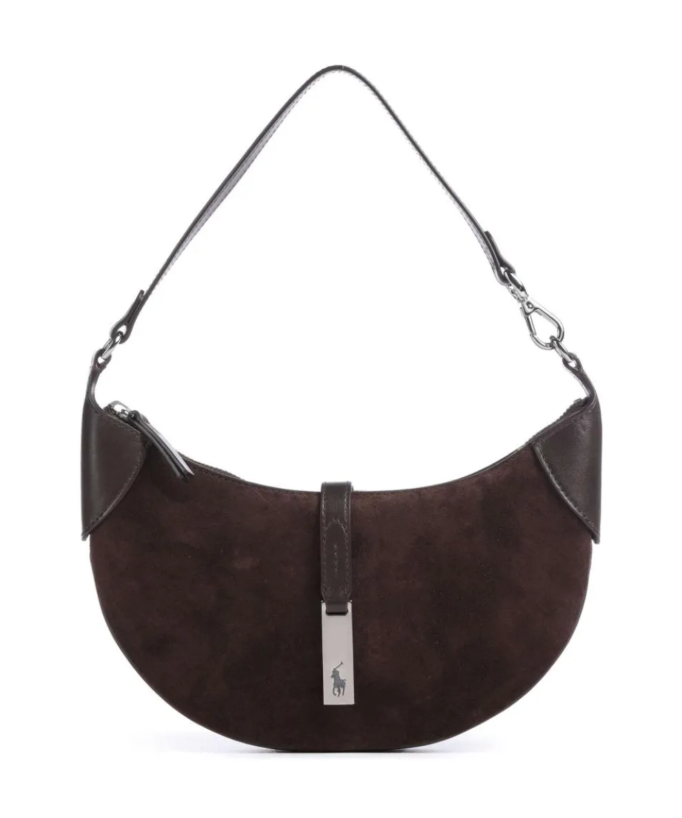 ID Collection Small Shoulder bag brushed cow leather dark brown