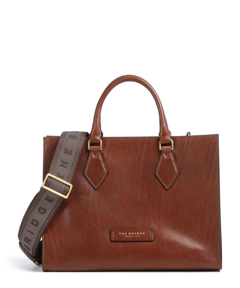 Ida Handbag fine grain cow leather brown