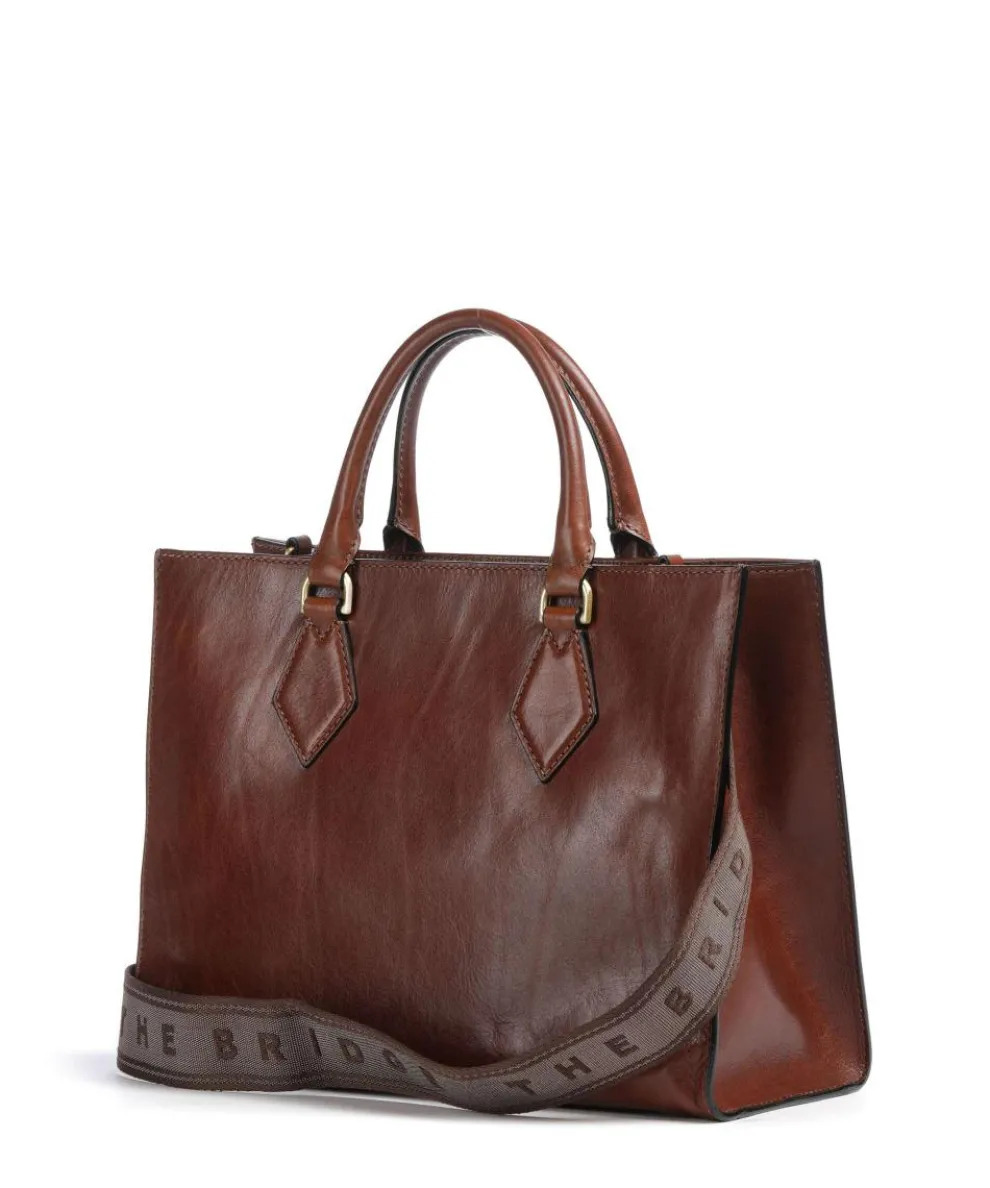Ida Handbag fine grain cow leather brown