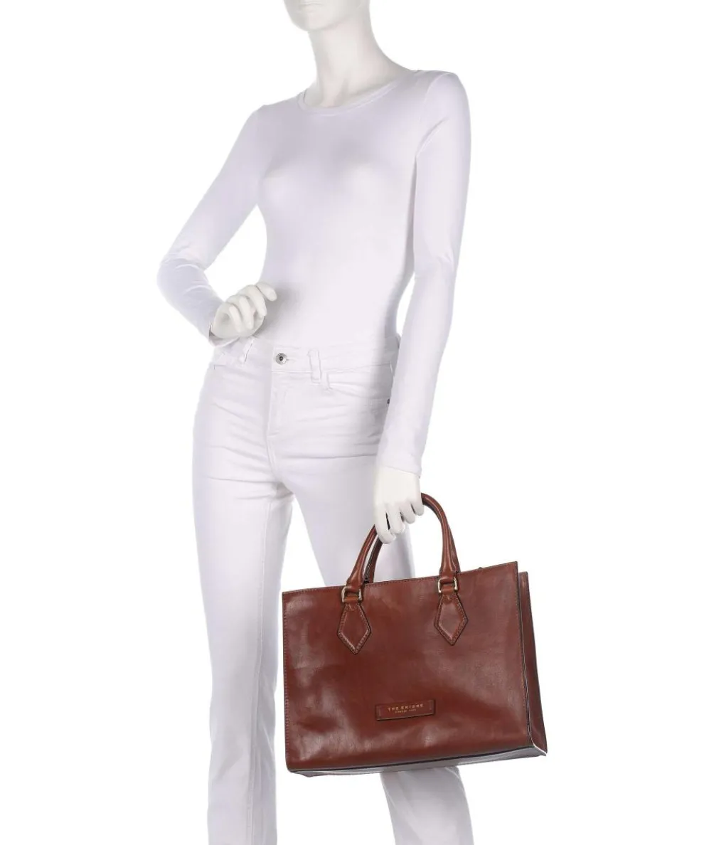 Ida Handbag fine grain cow leather brown