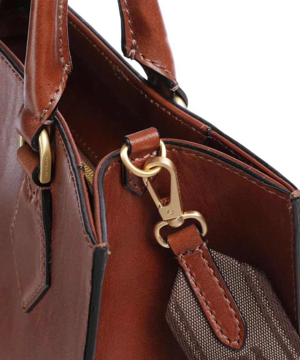 Ida Handbag fine grain cow leather brown