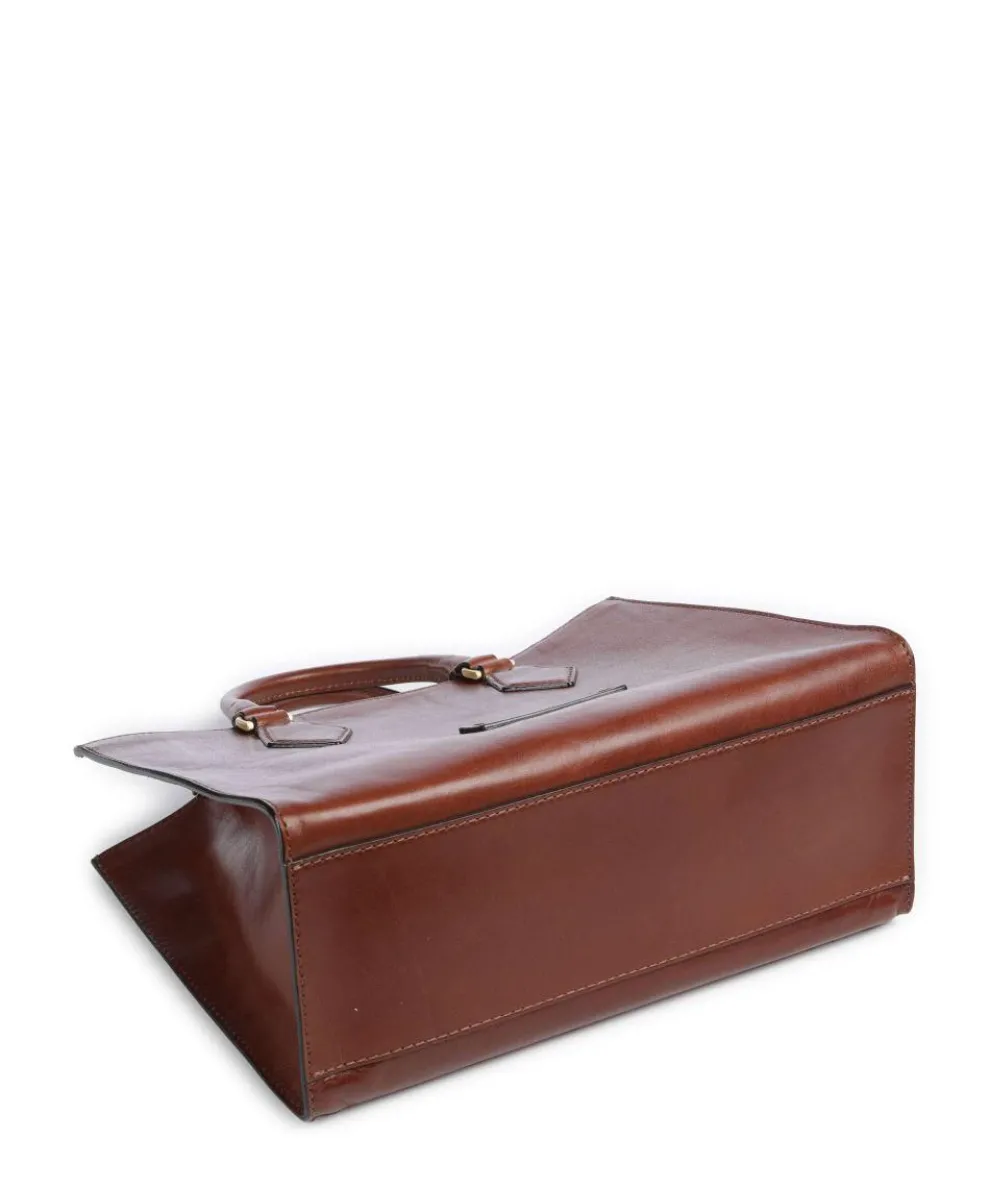 Ida Handbag fine grain cow leather brown