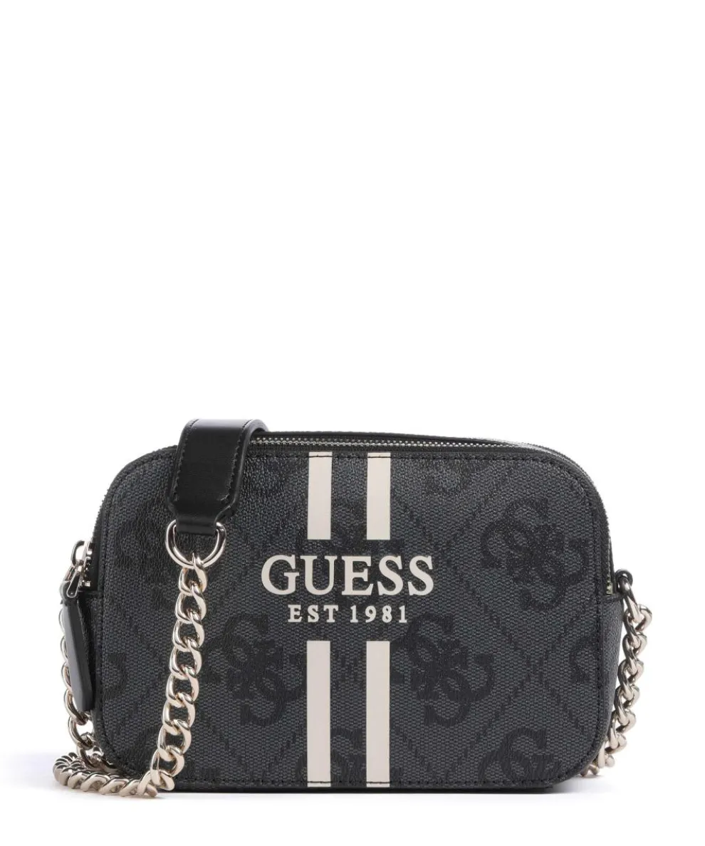 Noelle 4G Logo Crossbody bag imitation leather dark grey