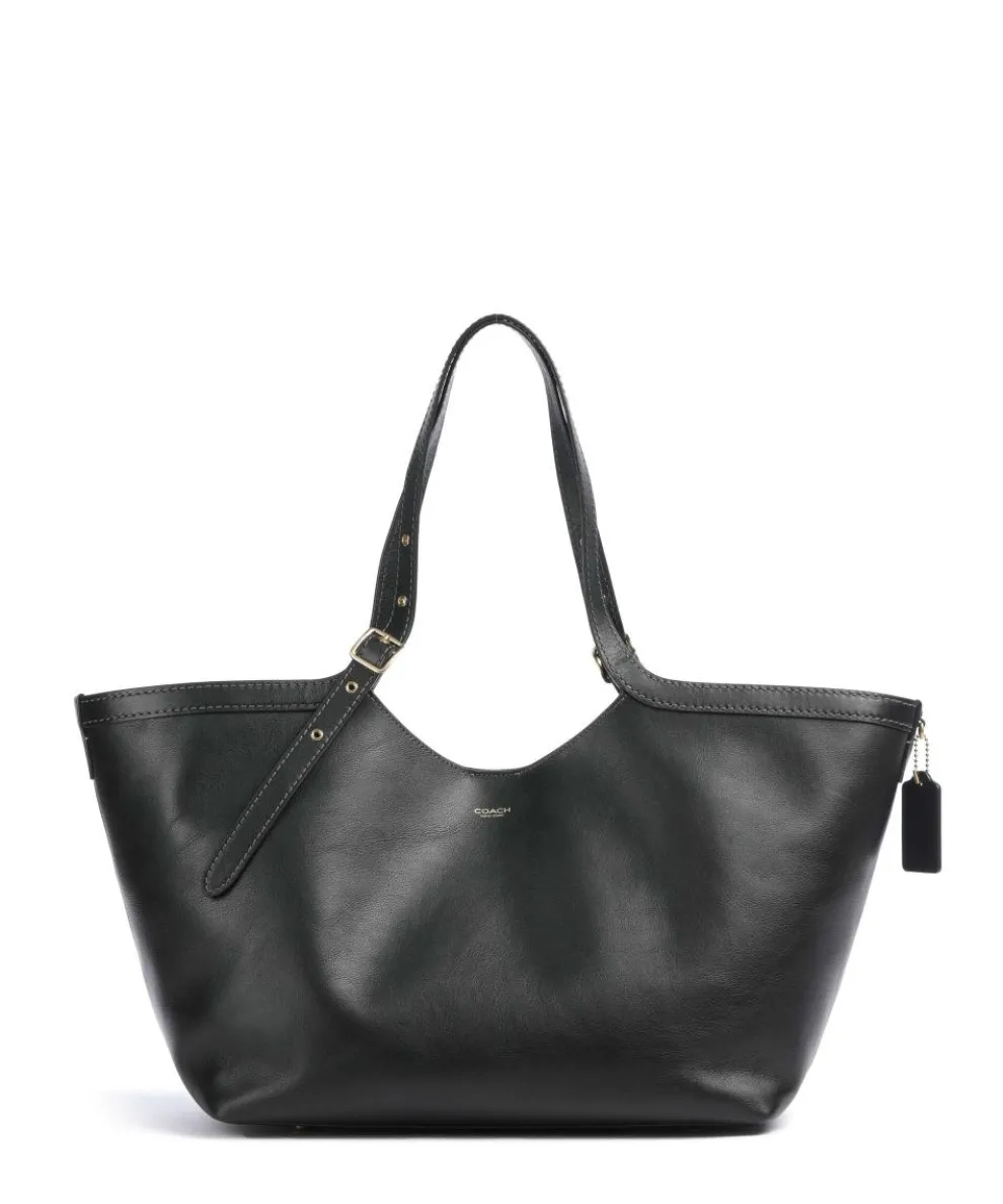 Gramercy Tote bag fine grain cow leather black