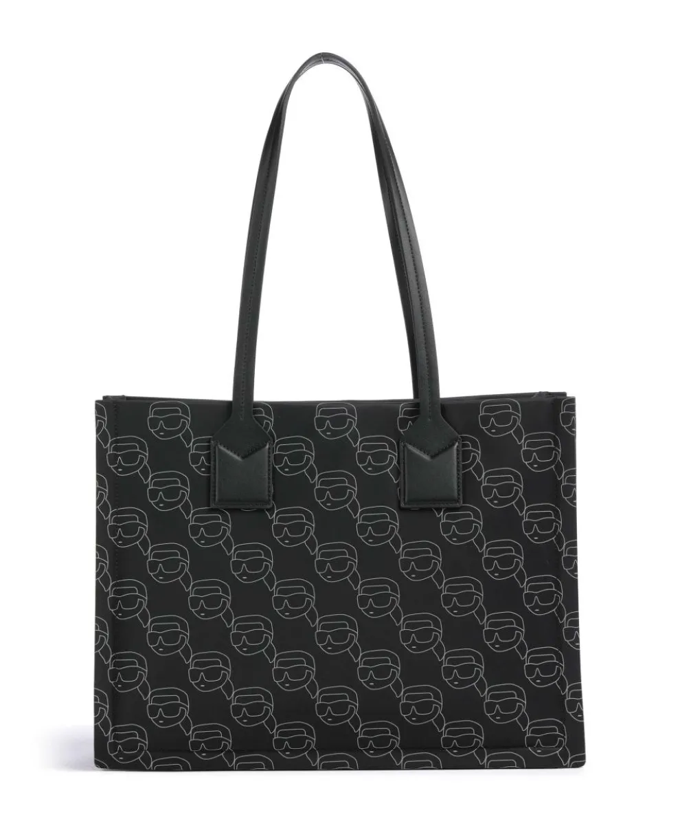 Ikon Medium Tote bag recycled polyamide, recycled polyurethane black