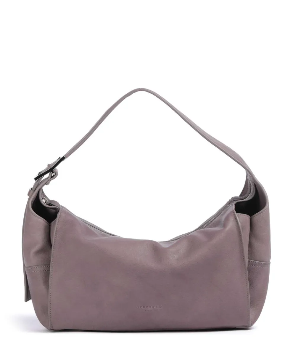 Lou 2 3D Leather M Hobo bag grained cow leather violet