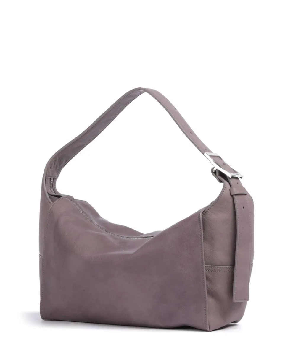 Lou 2 3D Leather M Hobo bag grained cow leather violet