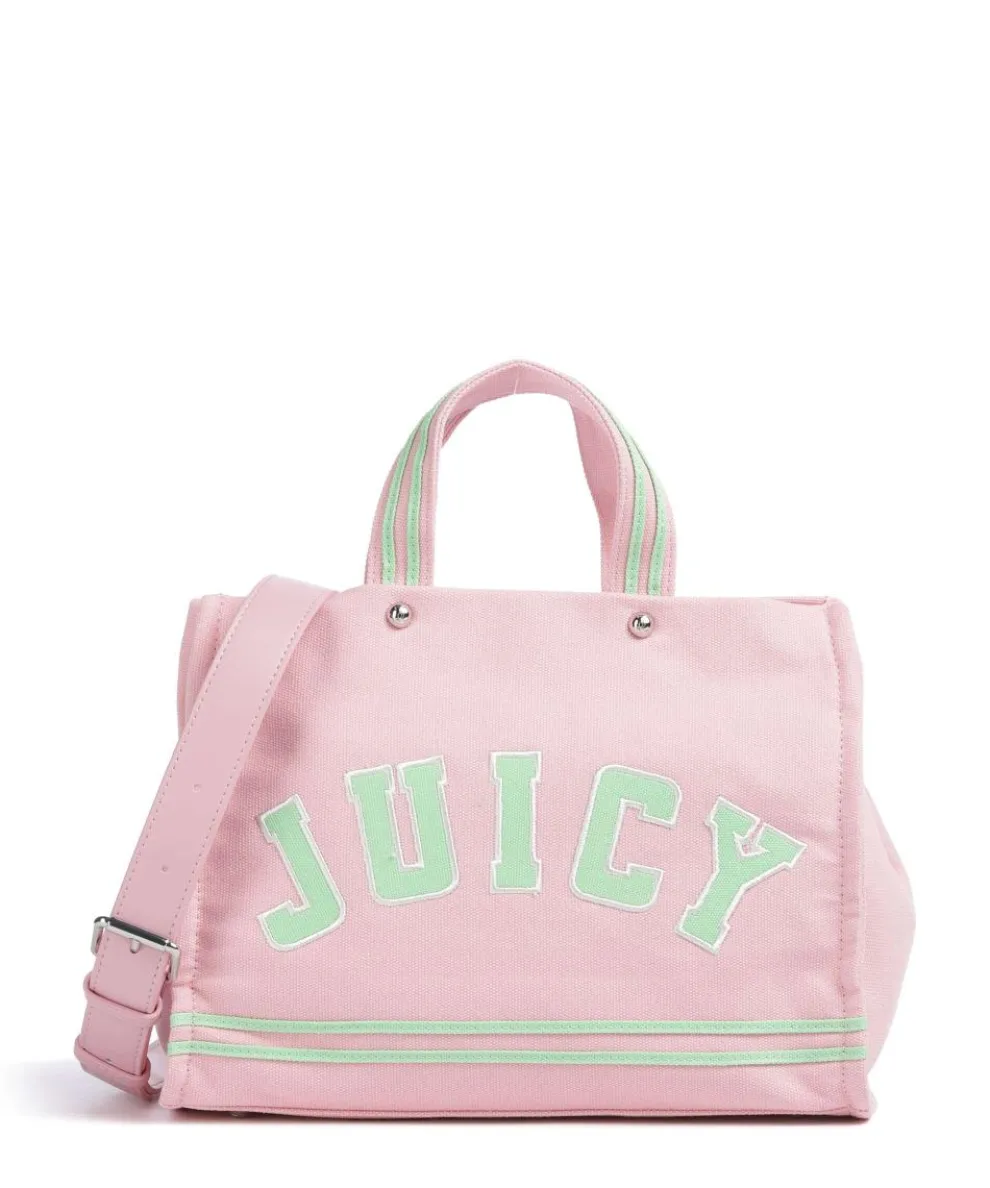 Iris Patch Canvas M Handbag canvas rose