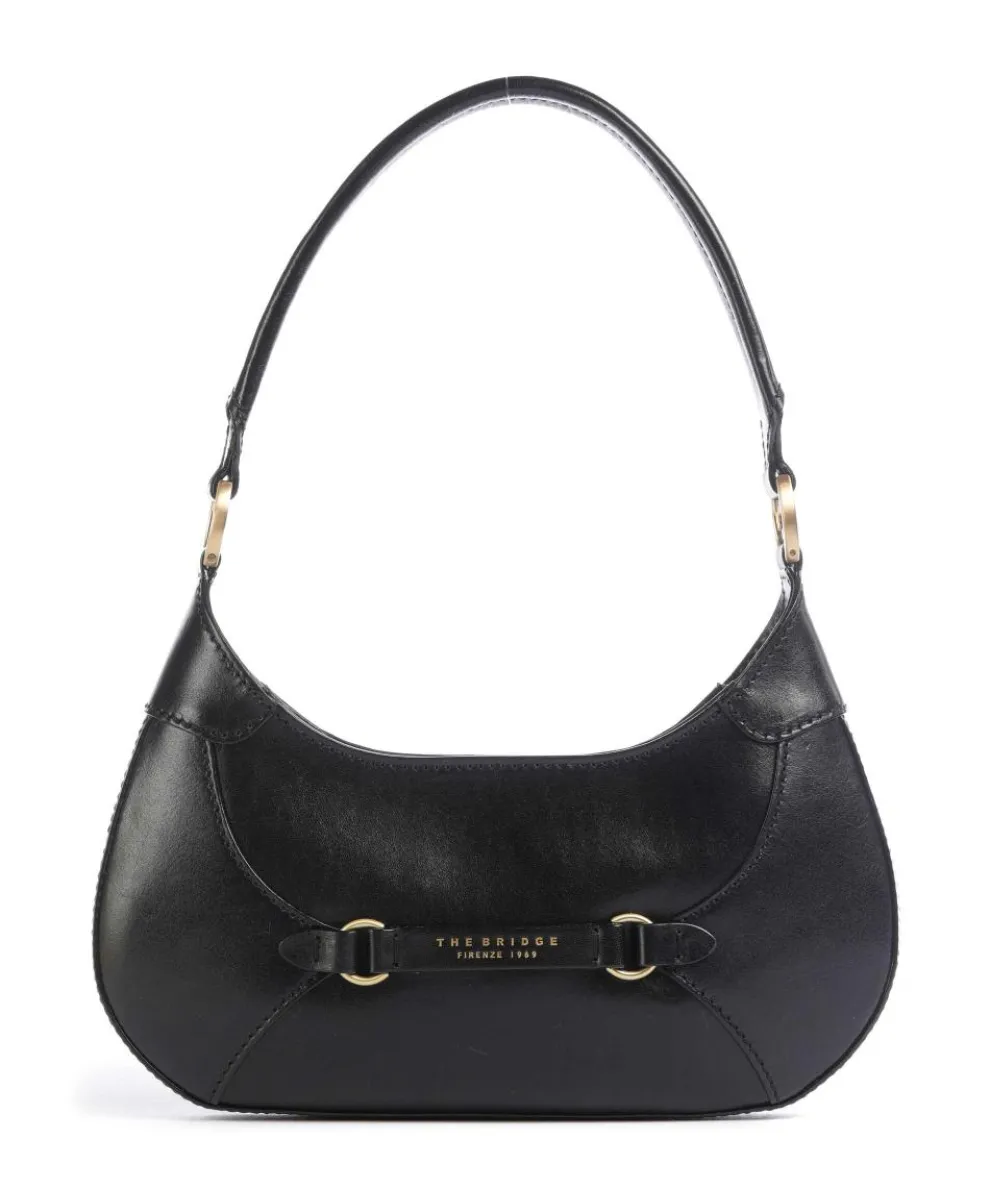 Isabella Shoulder bag fine grain cow leather black