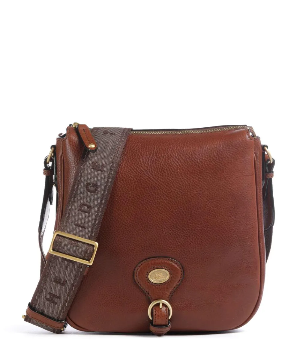 Isadora Crossbody bag grained cow leather brown