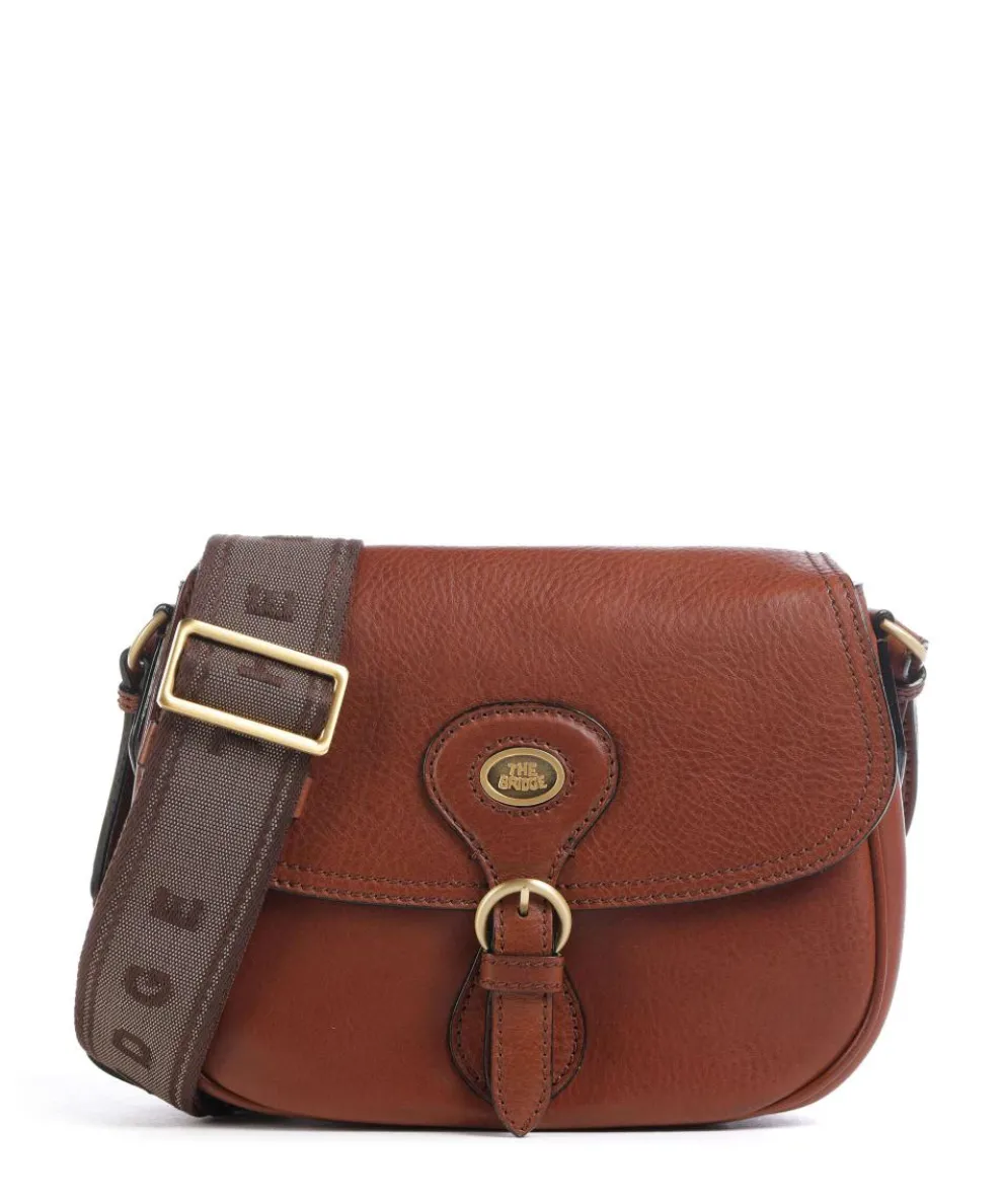 Isadora Crossbody bag fine grain cow leather brown