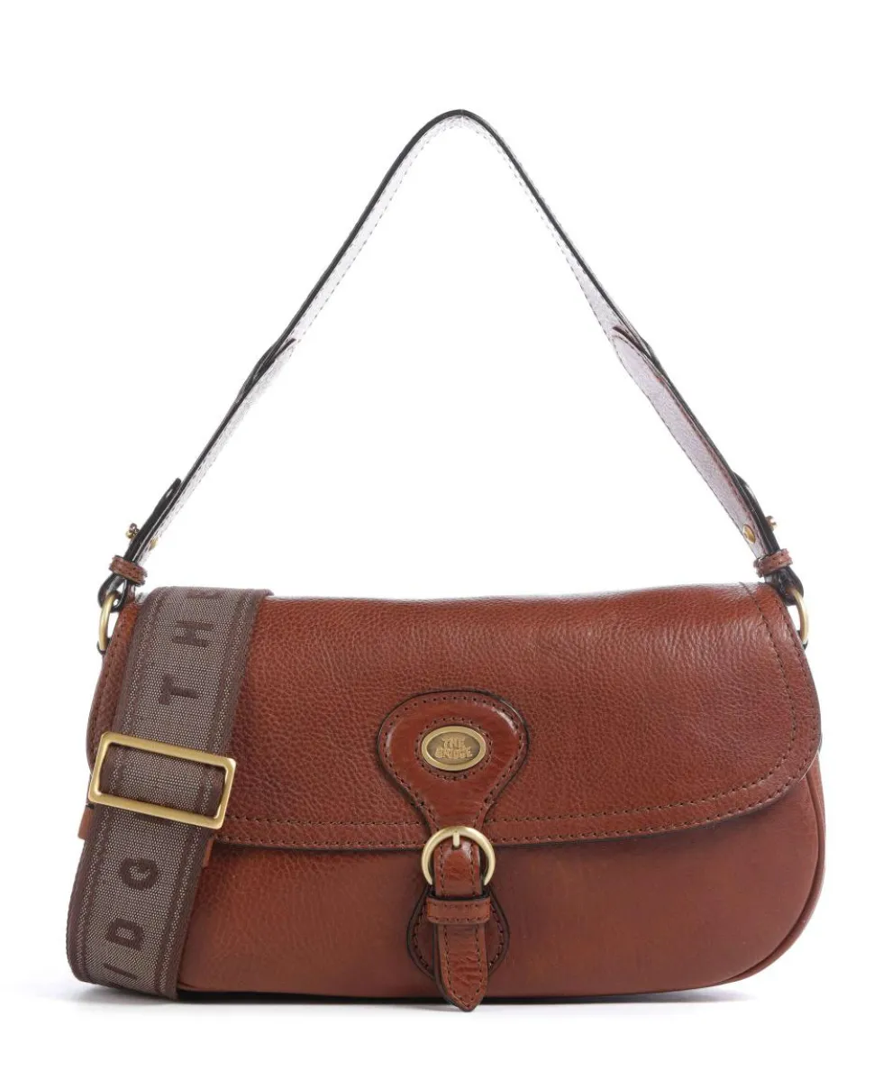 Isadora Shoulder bag grained cow leather brown