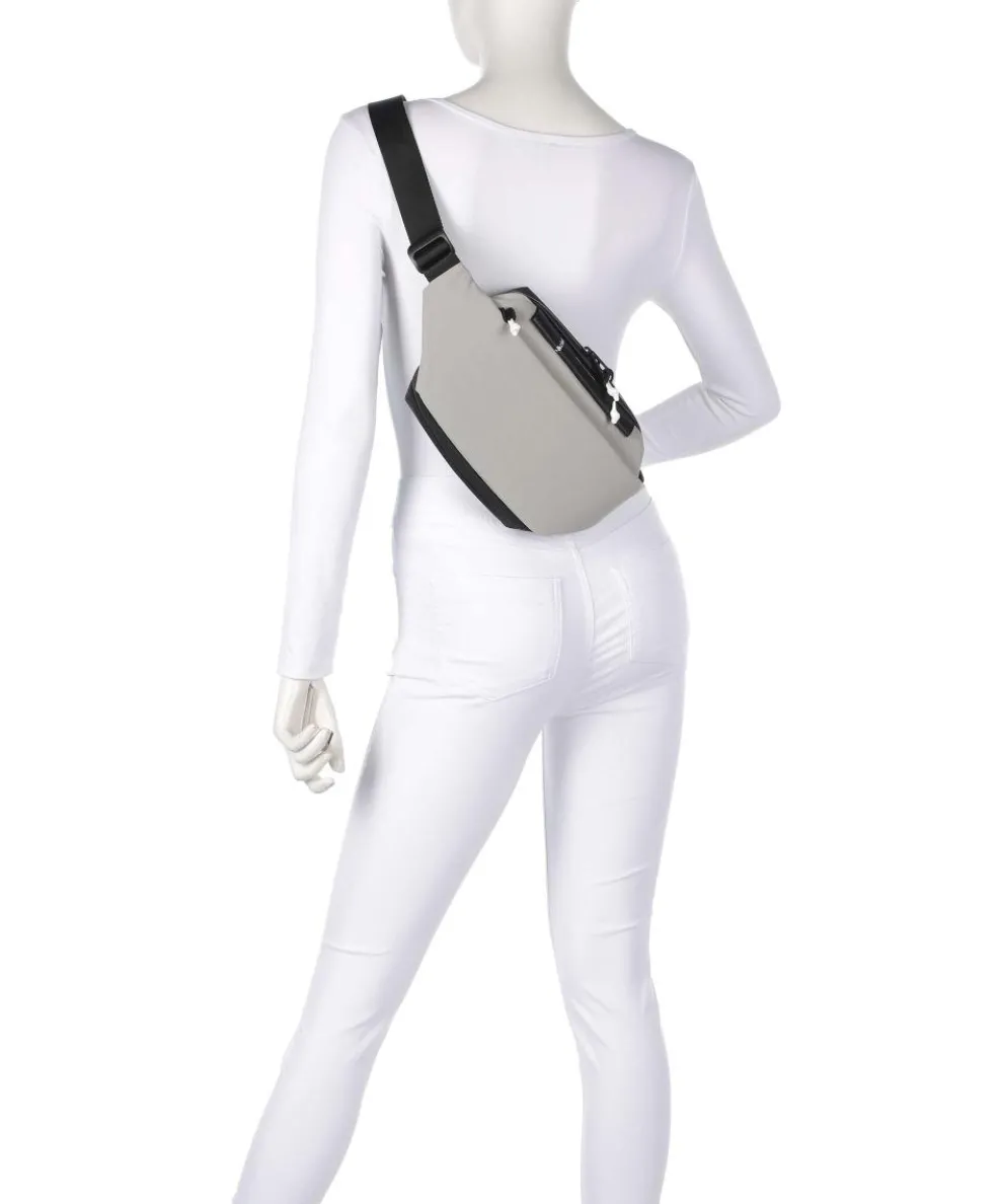 Isarau S Crossbody bag nylon grey/black