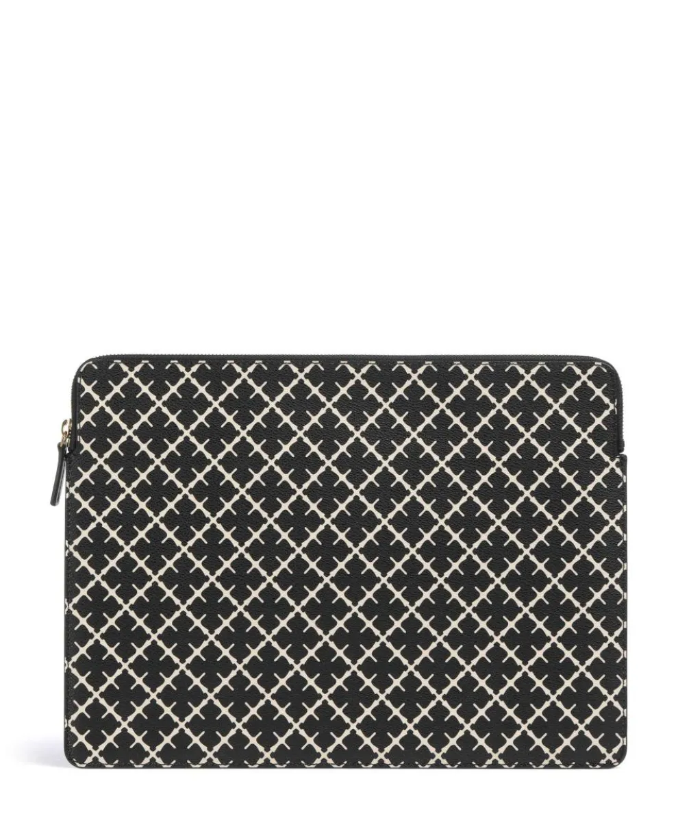 Ivy Laptop case 14″ soft synthetic black/beige